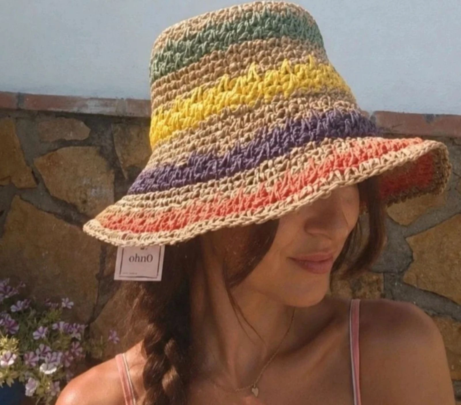 Sombrero de playa. Varios colores. J. S Ondo 
